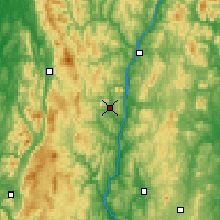 Nearby Forecast Locations - Springfield - Map