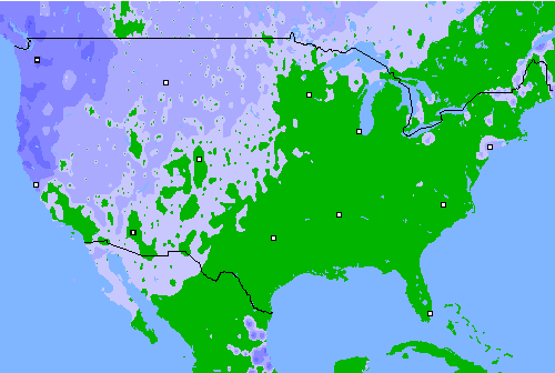 Precipitation (24 h) USA